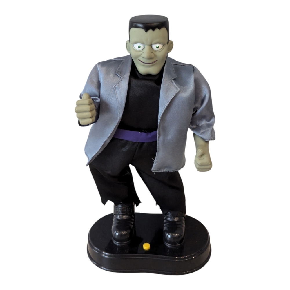 Vintage Gemmy 1998 Hip Swinging Monster Frankenstein Plays "Monster Mash"